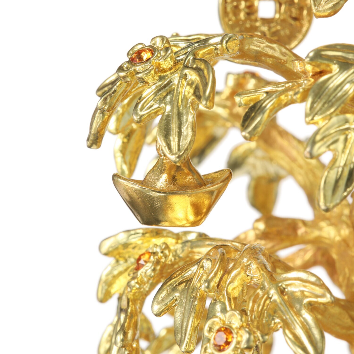 お宝マネーツリー プレミアム “金のなる木”の象徴 ＜黄金に輝くカンティル＞ 〜金財・富・健康・家運〜