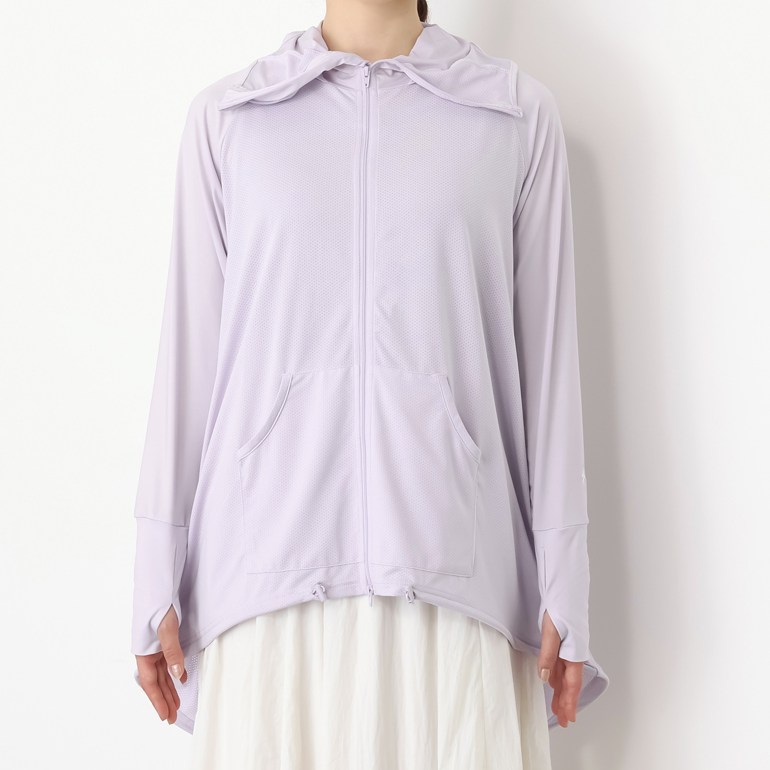 ２０２６年新作見参！ ＵＶカット加工 肌の露出を抑え 冷感生地にもこだわった 忍者パーカーリュクス 極クール