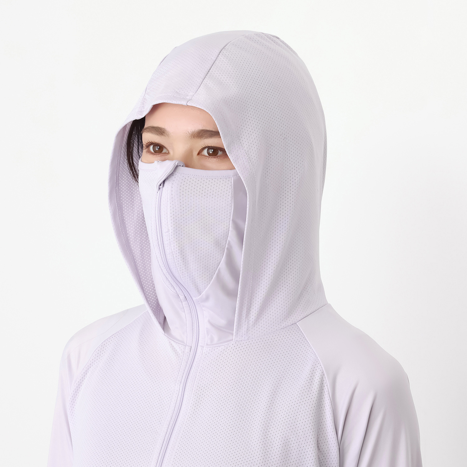 ２０２６年新作見参！ ＵＶカット加工 肌の露出を抑え 冷感生地にもこだわった 忍者パーカーリュクス 極クール