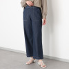 アトリエール 接触冷感・ＵＶカット コットン混 ベイカーワイドパンツ