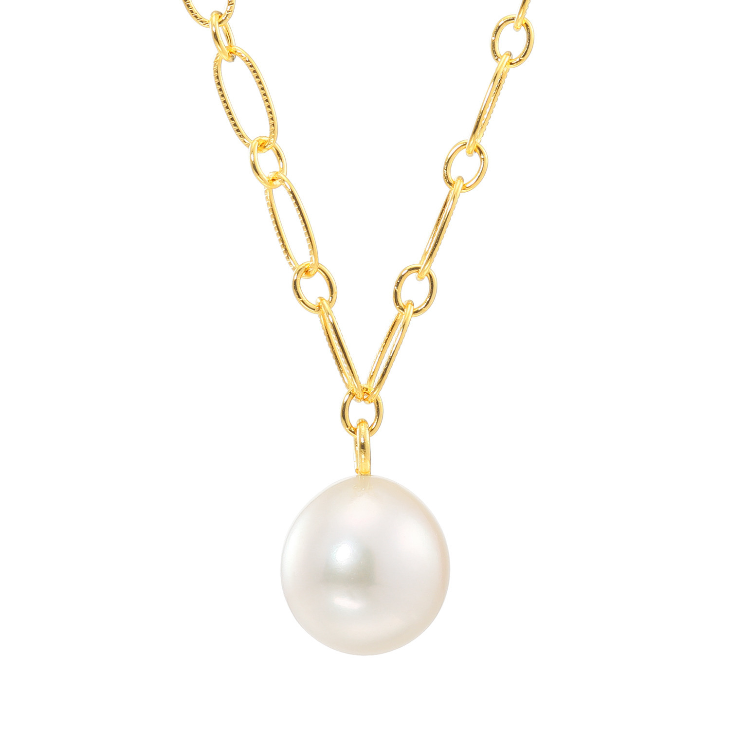 ペルラモーダ シルバー 国産越物 アコヤパール 一粒ネックレス