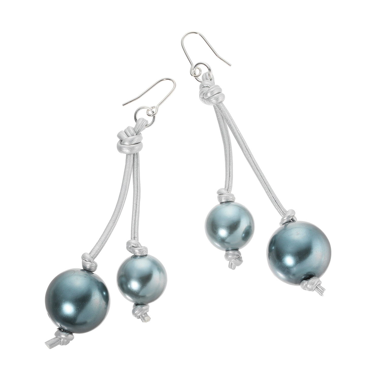 ジアンフィロンドン ガラスパール ピアス