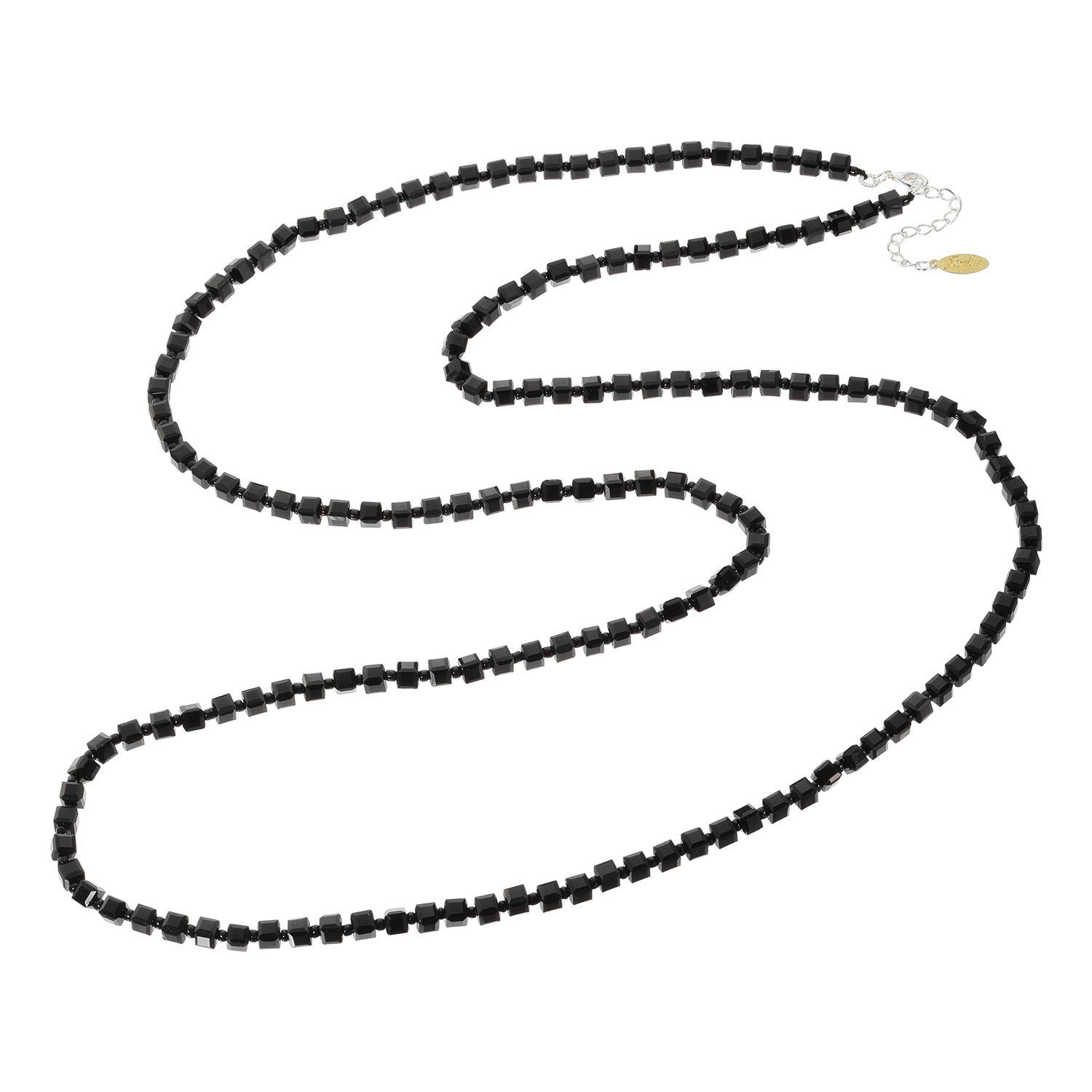 ジアンフィロンドン キューブデザイン スーパーロングネックレス