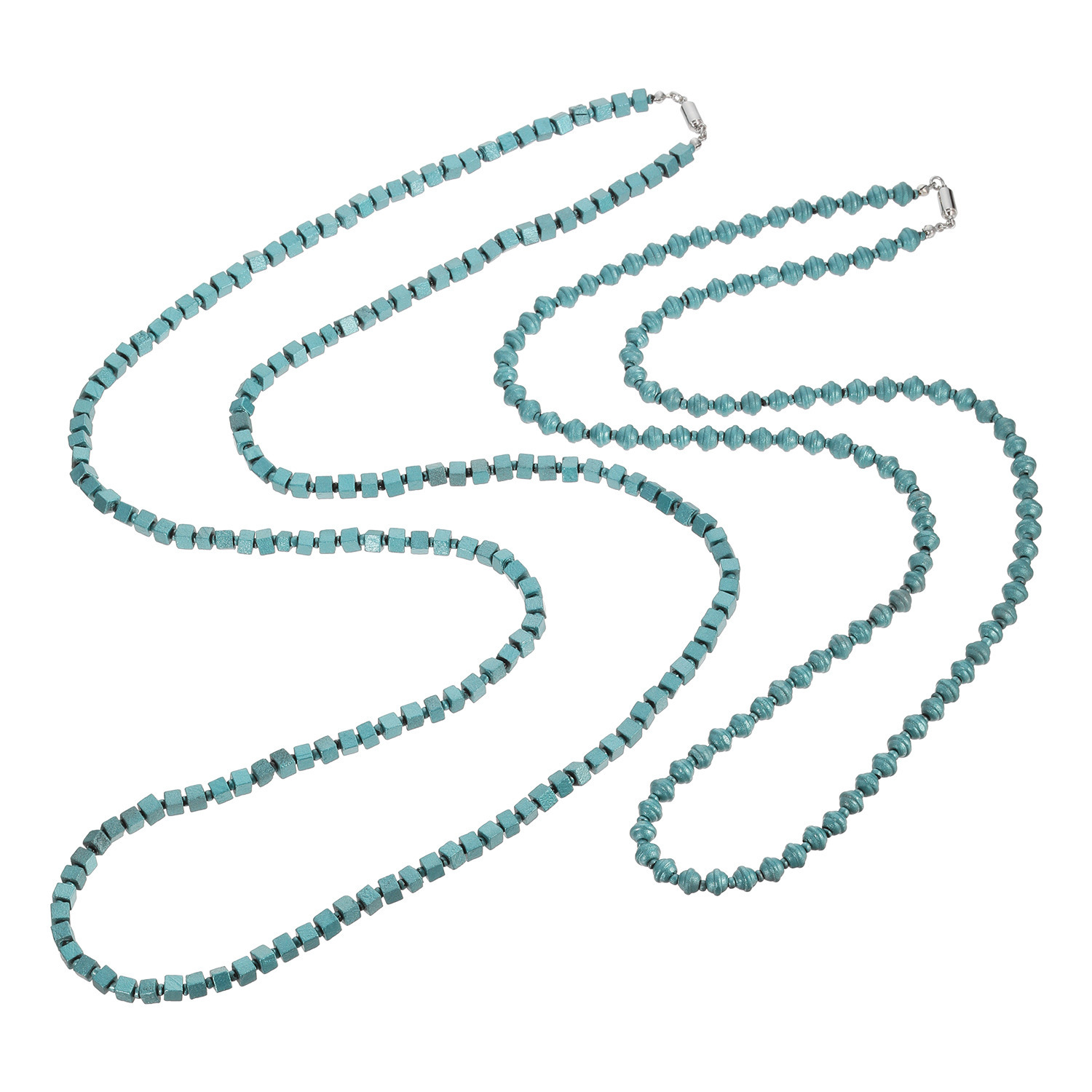 ジアンフィロンドン パシュミナ ロングネックレス ２本セット