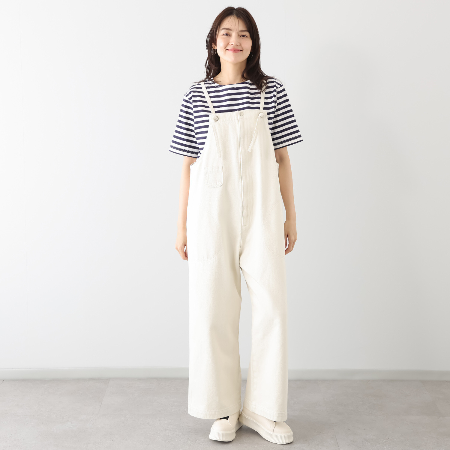 紺屋イチガントウキョウ ライトオンスデニム サロペットパンツ