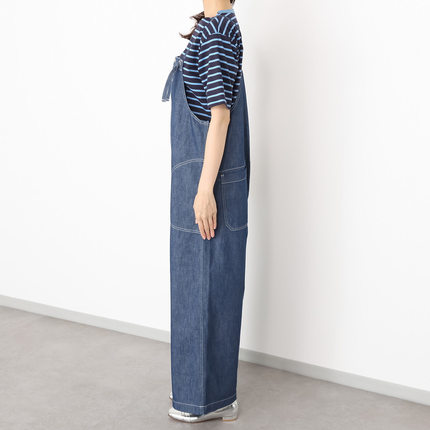 紺屋イチガントウキョウ ライトオンスデニム サロペットパンツ