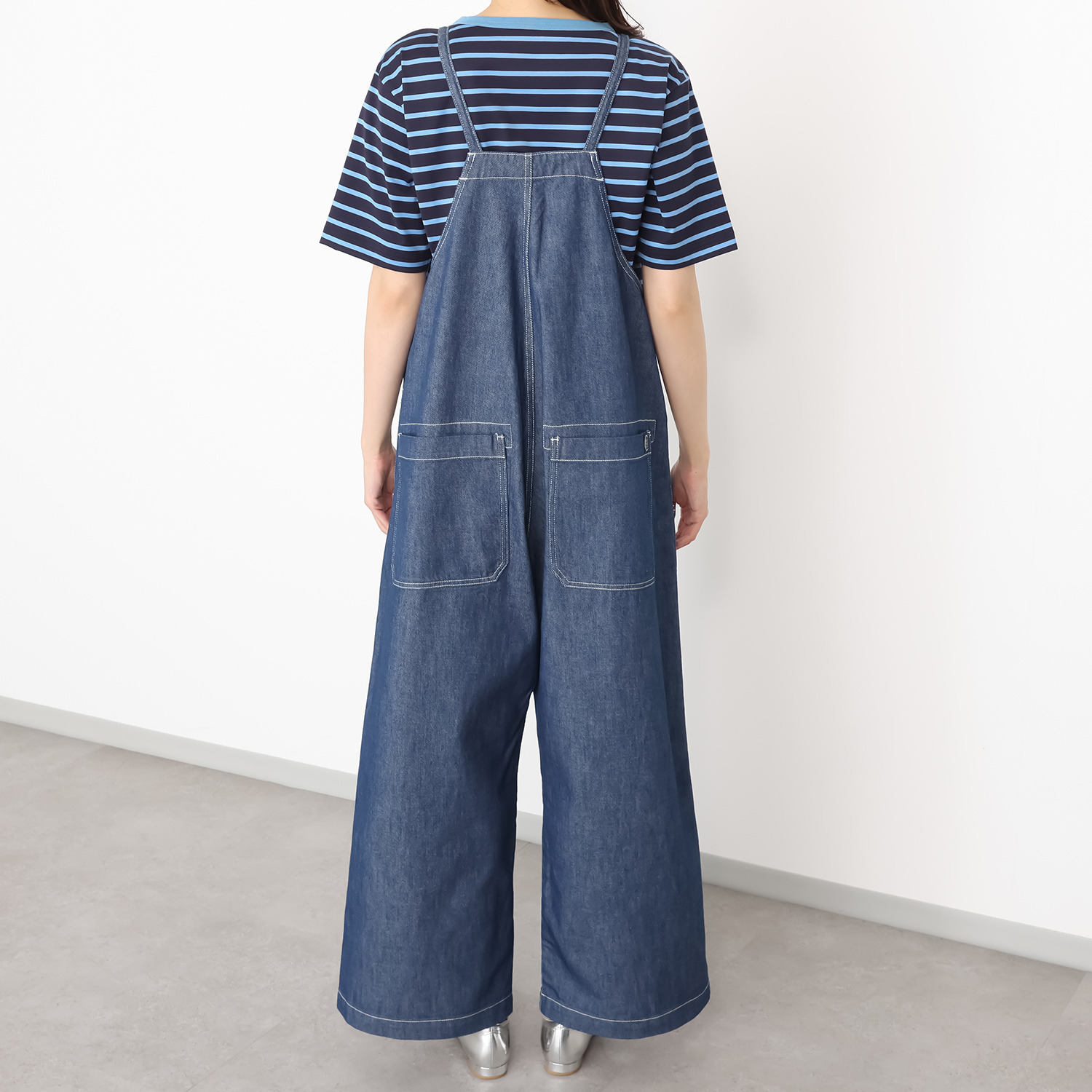 紺屋イチガントウキョウ ライトオンスデニム サロペットパンツ