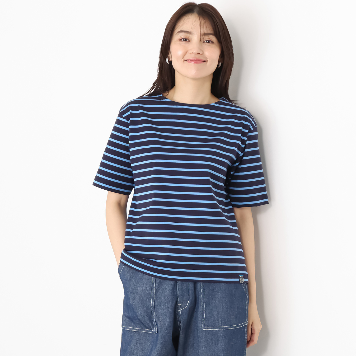 紺屋イチガントウキョウ ウルティマオーディナリー ボーダープルオーバー