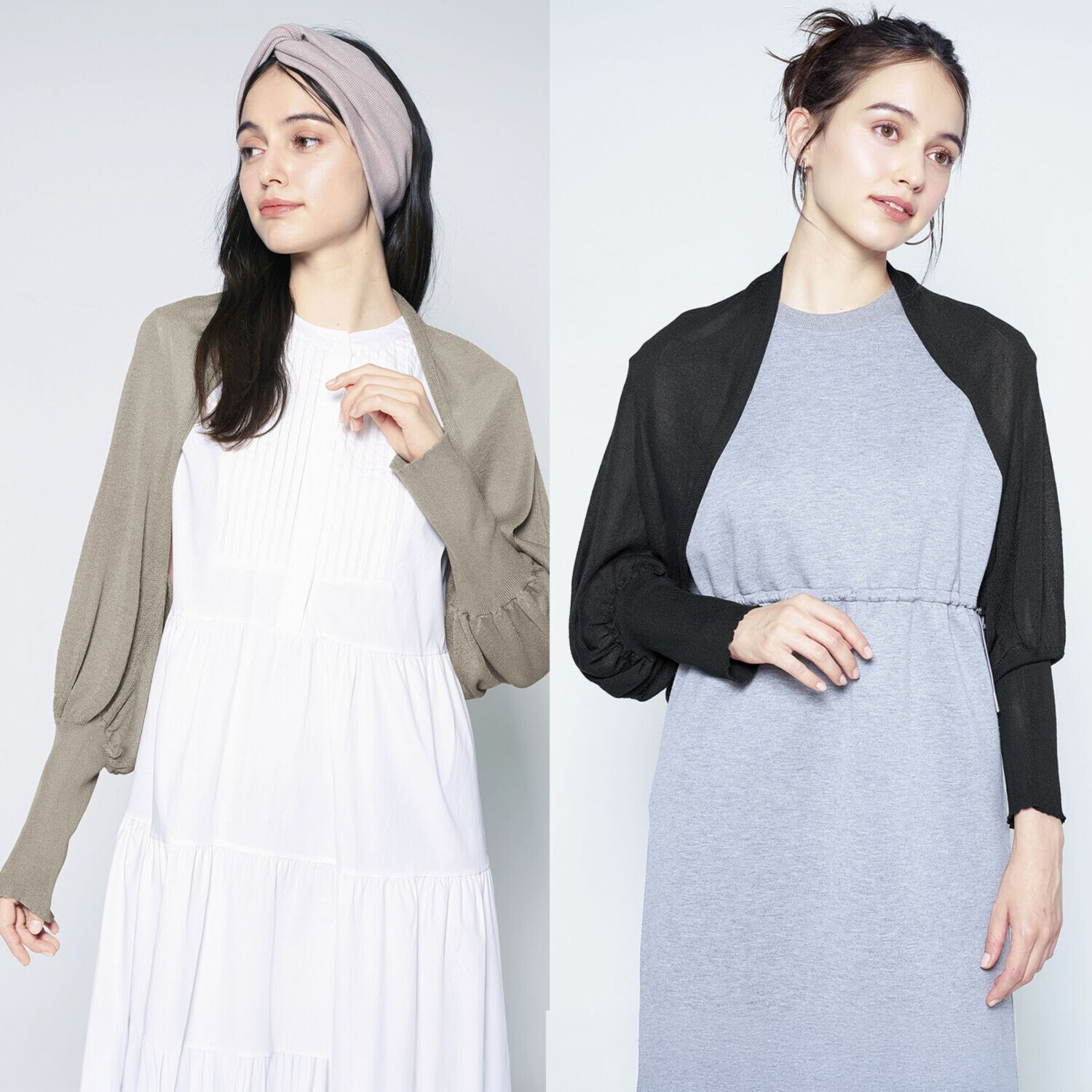 サンブロックラボ ビューティー ＵＶボレロカーデ ２色セット