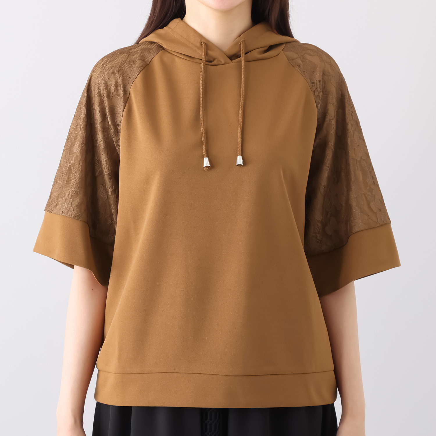 ラブソル レーススリーブ サマーフーディー