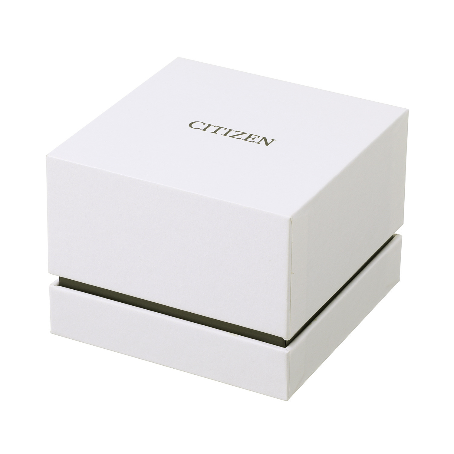 シチズン ３ポイントダイヤモンド ラウンドフェイス コンビメタルバンド ソーラーウォッチ ＜ブラウン＞