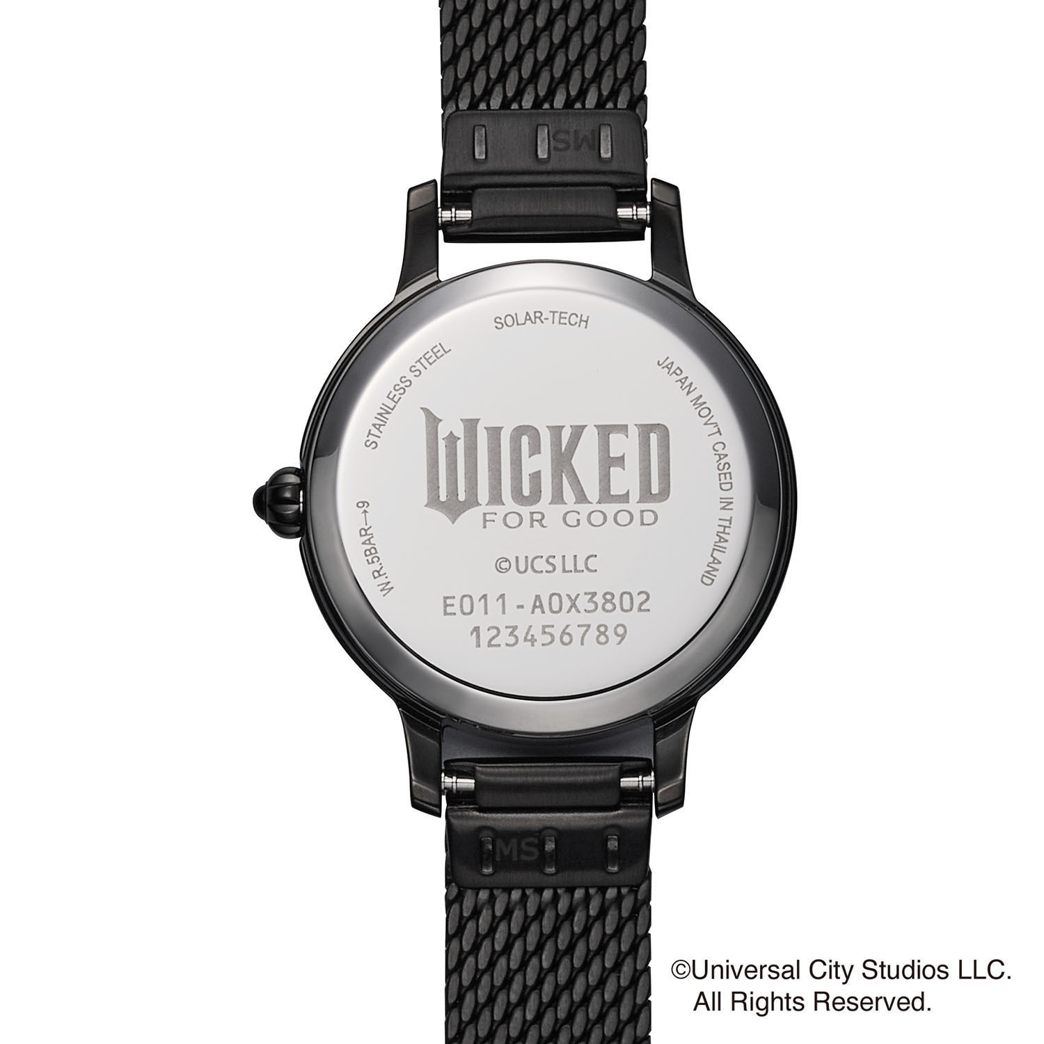 ウィッカ ラウンドフェイス ソーラーテックウォッチ 映画 『ウィキッド永遠の約束』 スペシャルモデル
