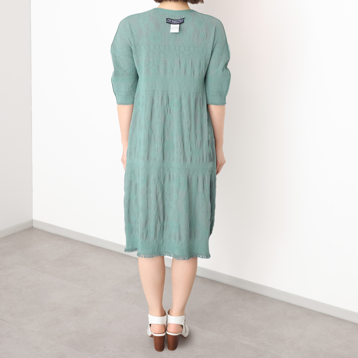 エム　アンド　キョウコ ラッセルレース リバーシブルワンピース