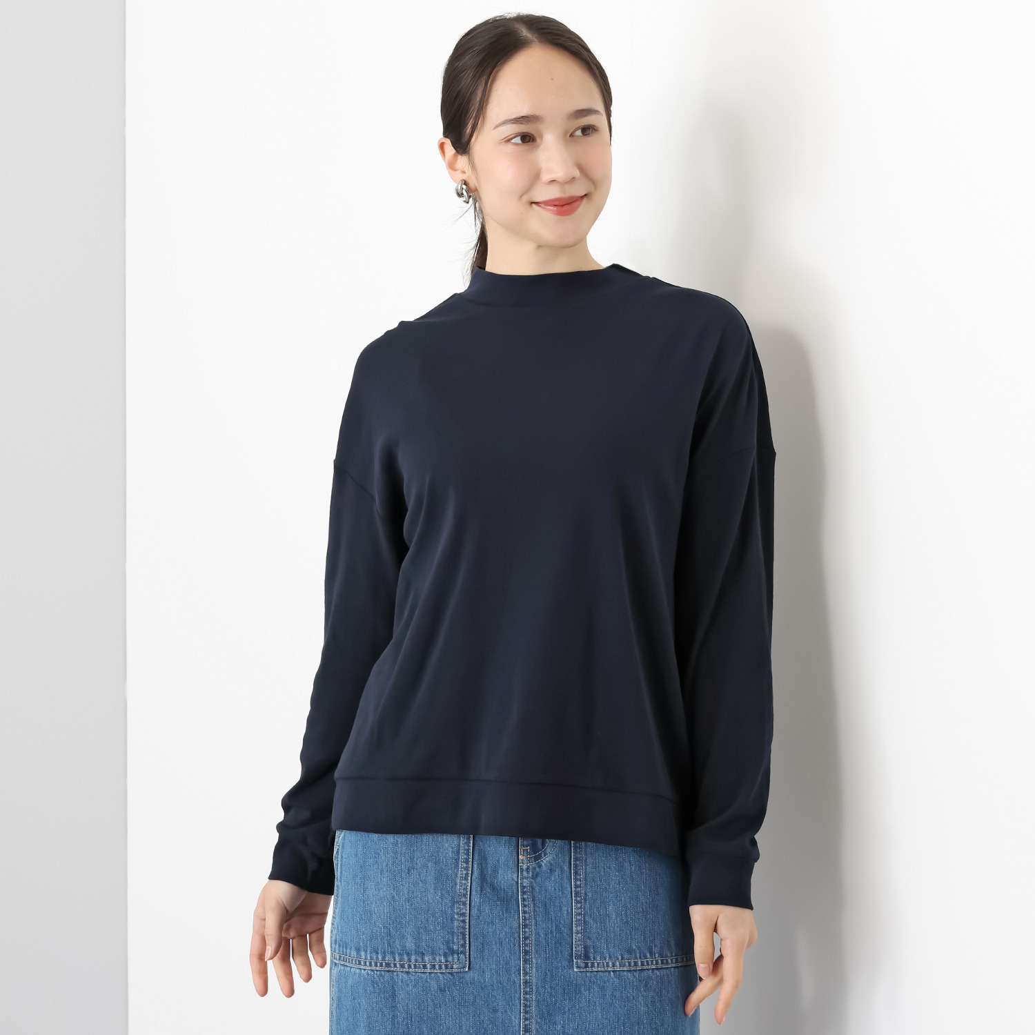 メゾンマザーマテリアル イタリアアルビニ社企画糸 フライスプルオーバー