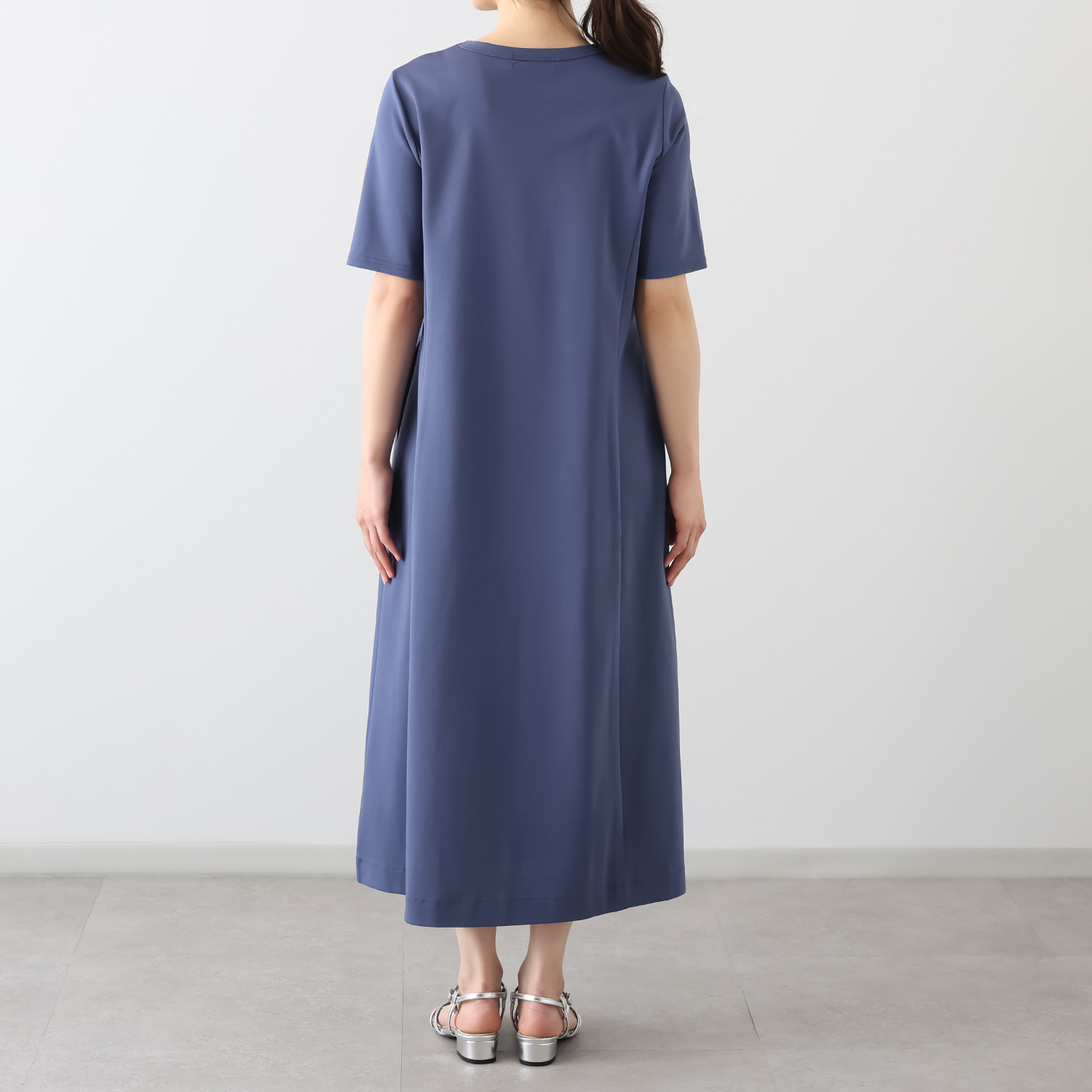 メゾンマザーマテリアル イタリアアルビニ社企画糸 ポンチワンピース