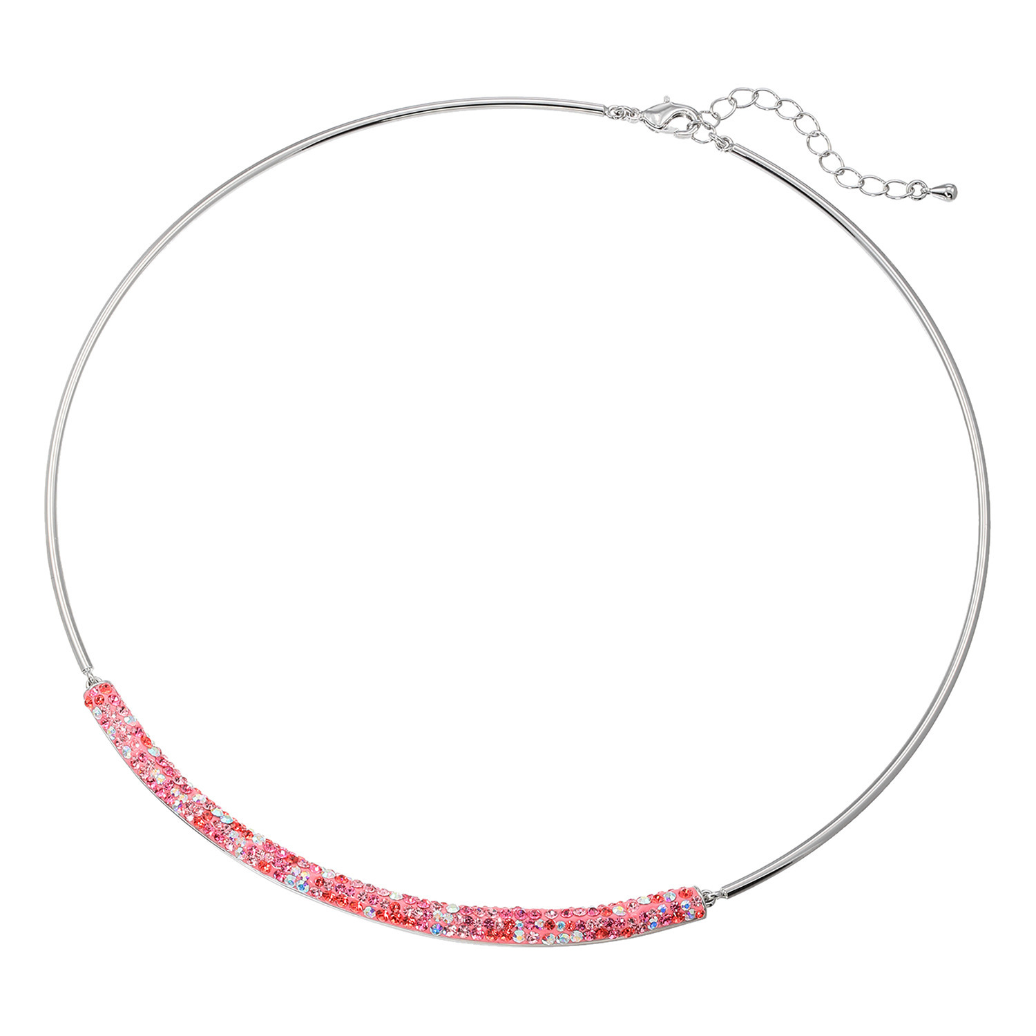 ユキコ　ハナイ プレシオサ社製 クリスタルガラス カラフルチョーカー