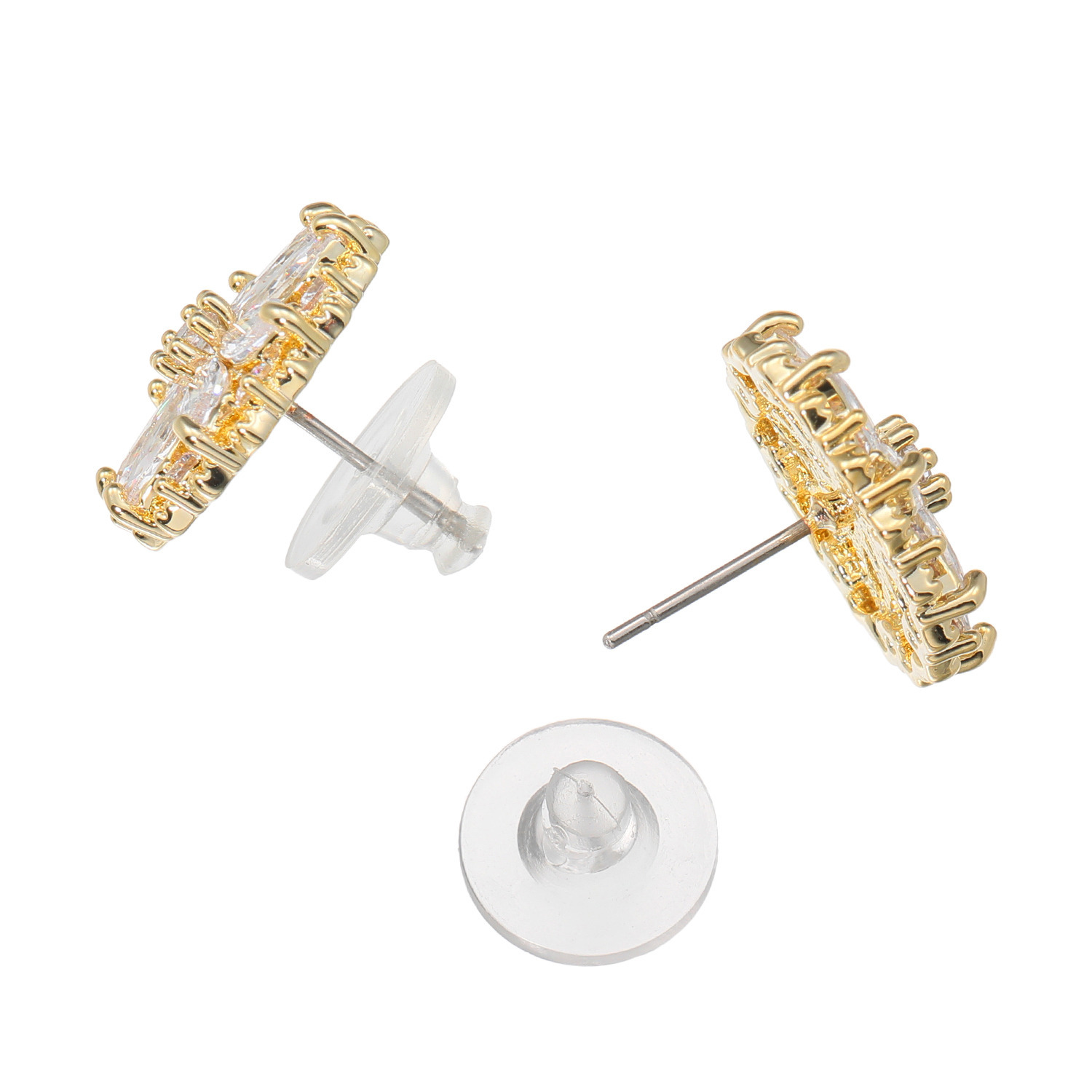 ユキコ　ハナイ ＣＺ レース風フラワー イヤリング／ピアス