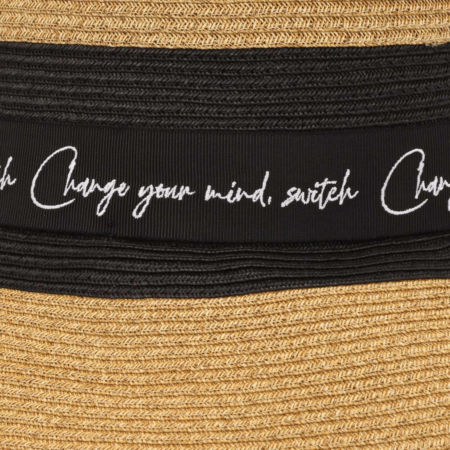 アウレリア 日本製 ＵＶカット ブレードメッセージ バイカラーキャペリン