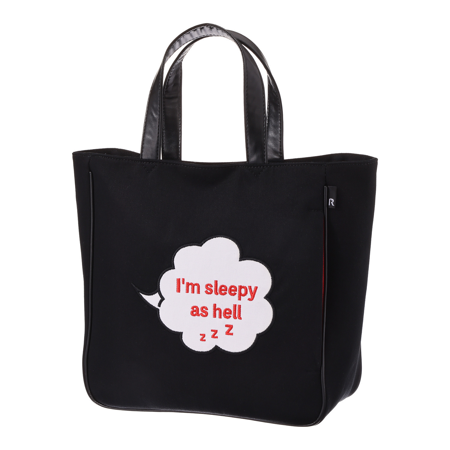 ルートート かわいいデザイン つぶやきトートバッグ マーマー