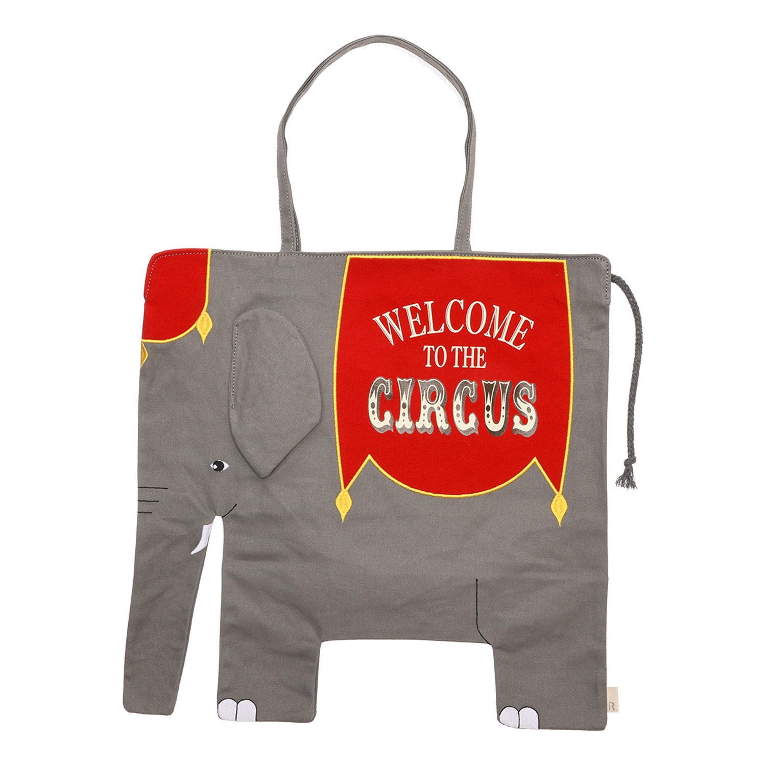 ルートート 大きな体に やさしい瞳 ゾウさんトートバッグ