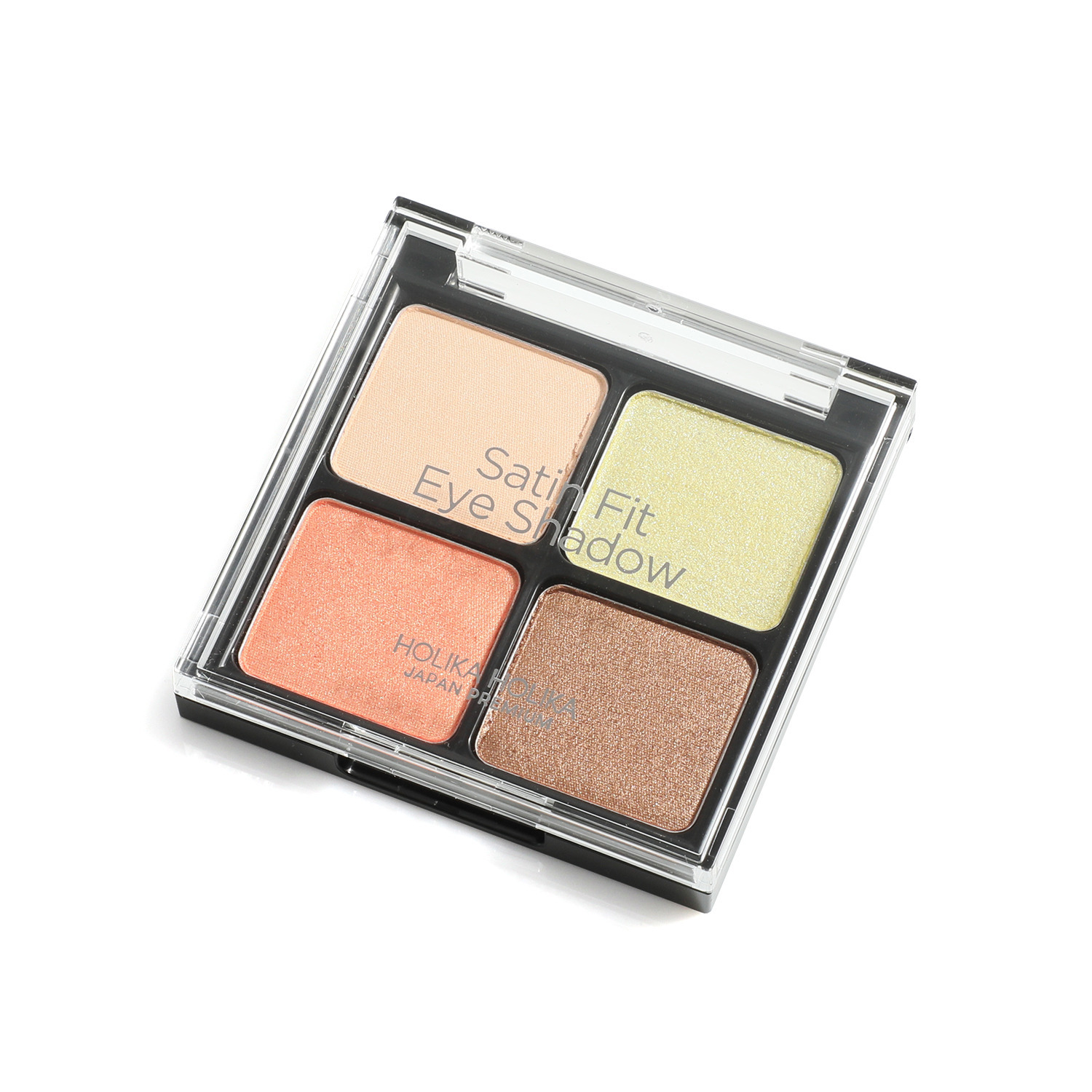 ホリカホリカ エッセンスＢＢ Ｗデーションルミ＆ サテンフィット アイシャドウ ＜シェルピンク・アプリコット・チョコ・ オリーブ＞