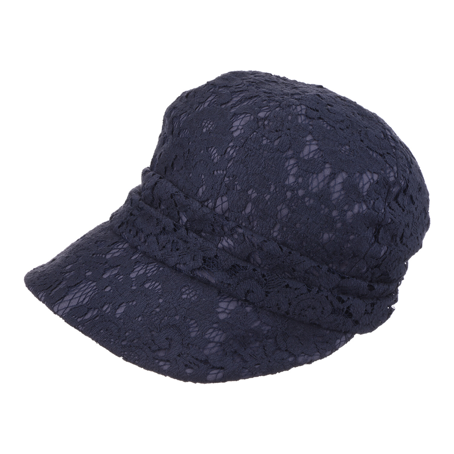 タイムクロス 日本製 綿混 洗えるナチュラルレース 軽量キャスケット