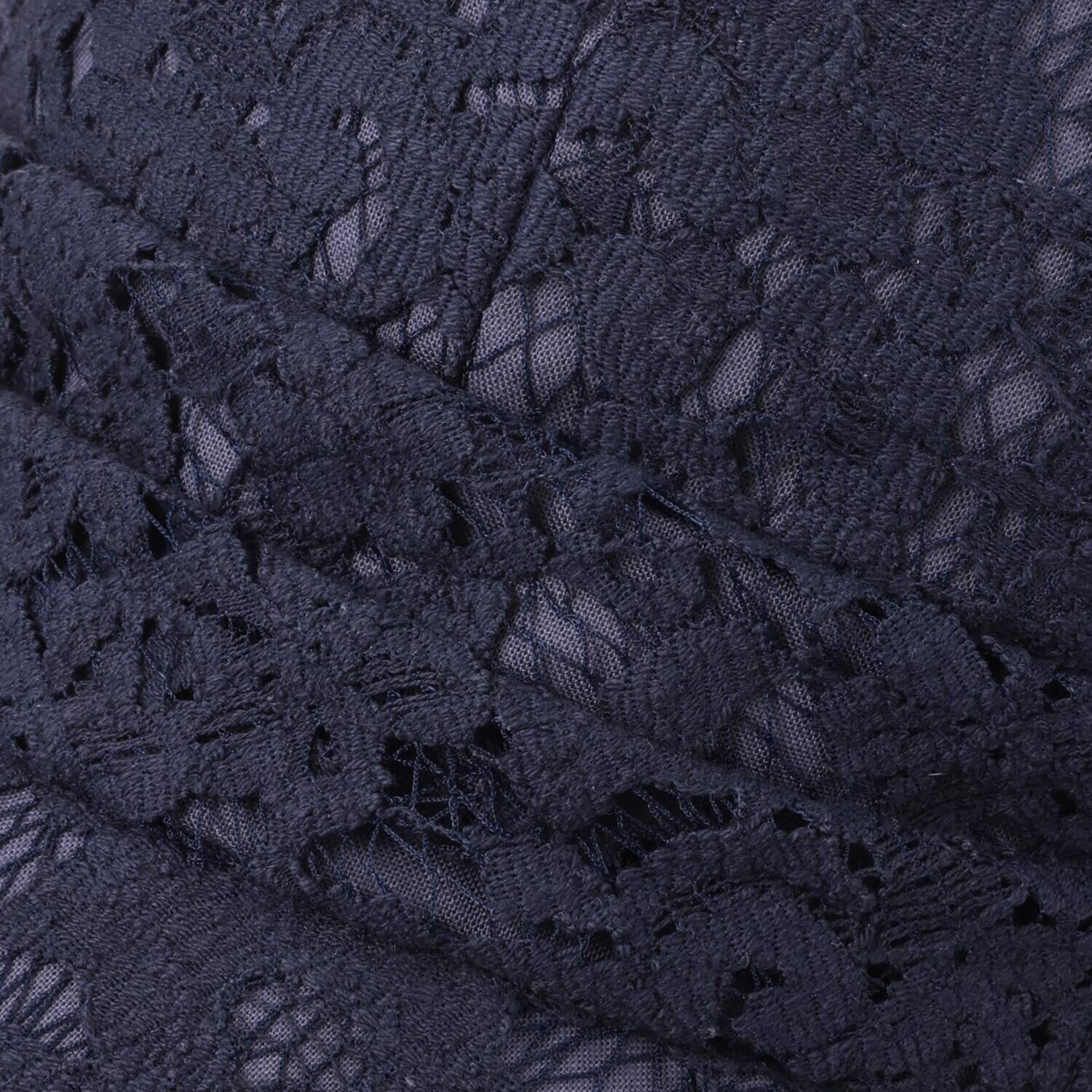 タイムクロス 日本製 綿混 洗えるナチュラルレース 軽量キャスケット