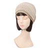 タイムクロス 日本製　超軽量 洗えるシルク混の ホールガーメント（Ｒ） おうちニット帽