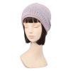 タイムクロス 日本製　超軽量 洗えるシルク混の ホールガーメント（Ｒ） おうちニット帽