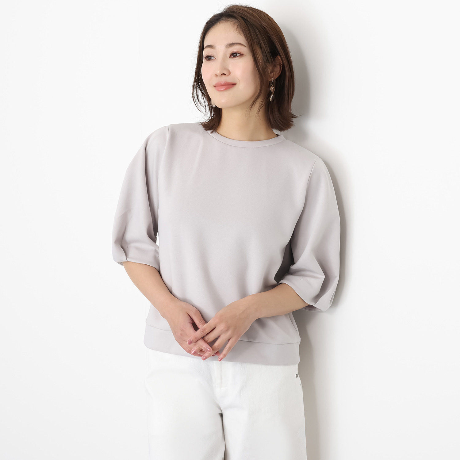 コモエリークローゼット 変形スリーブトップス