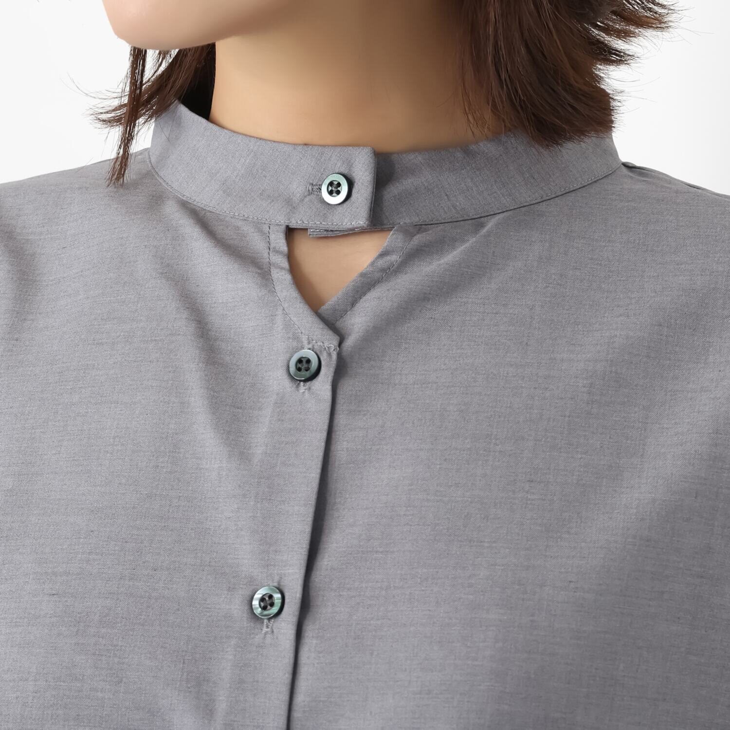 コモエリークローゼット ボウタイアクセント ブラウス