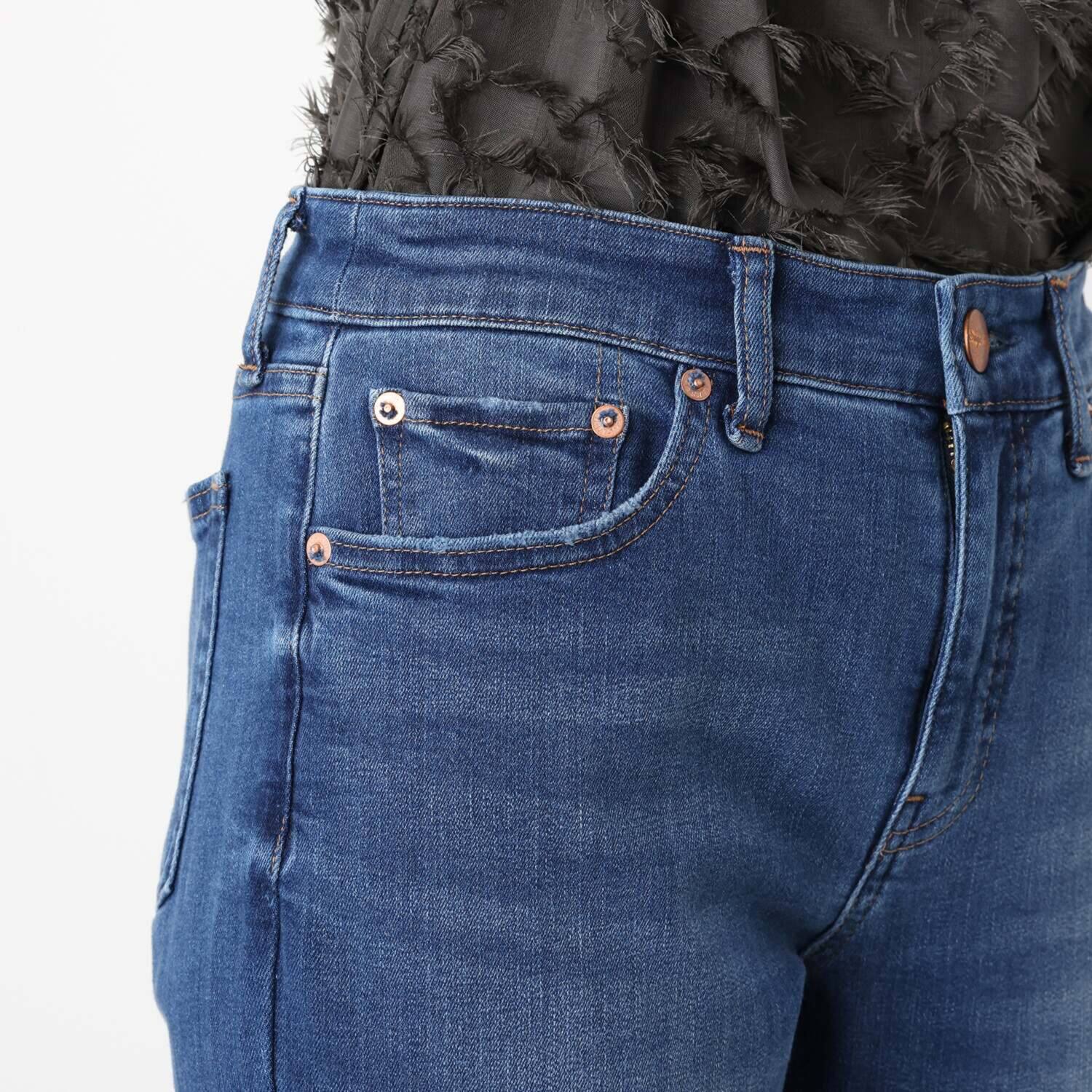 シュガーデプト コーンデニム（Ｒ） スーパーストレッチ アンクル丈ジーンズ