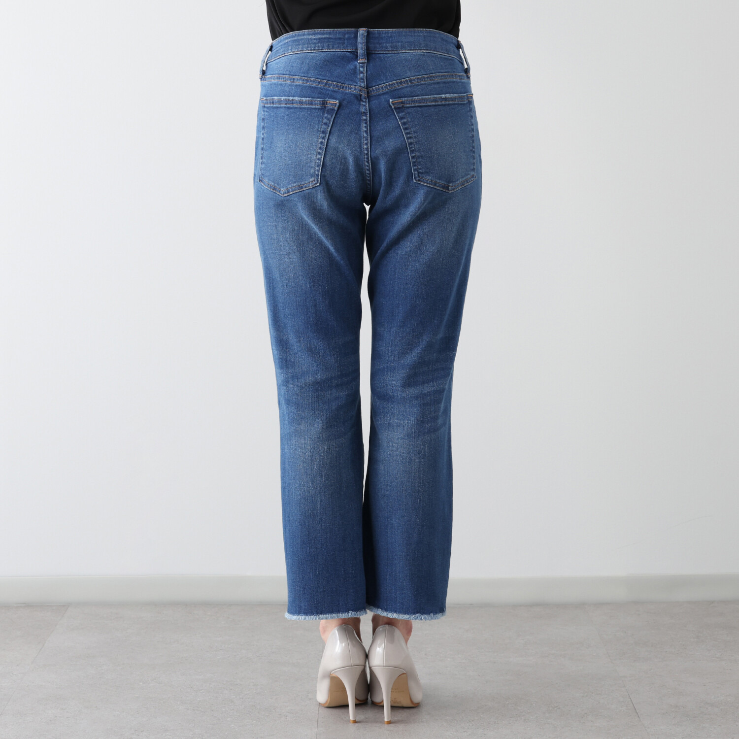 シュガーデプト コーンデニム（Ｒ） スーパーストレッチ カプリジーンズ