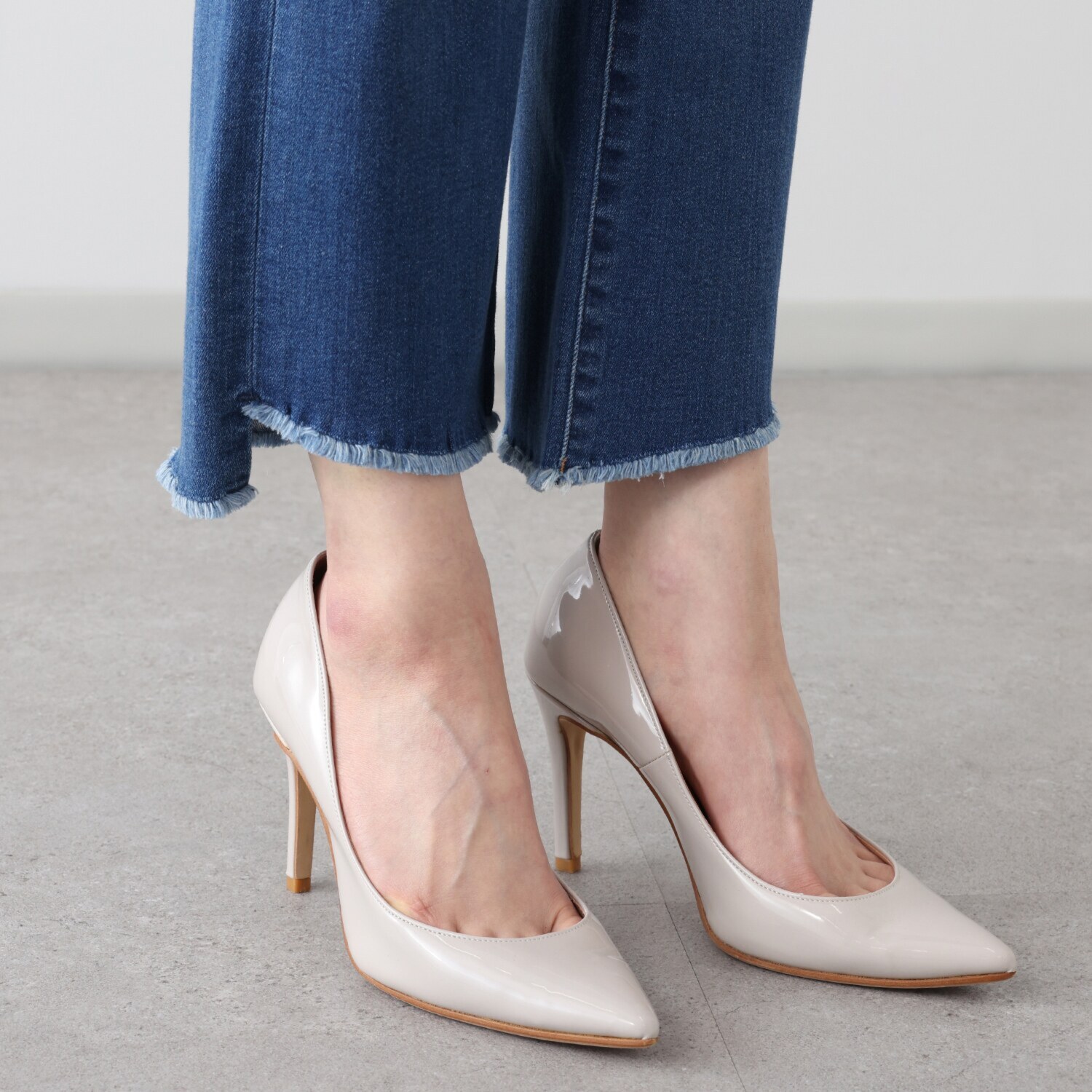 シュガーデプト コーンデニム（Ｒ） スーパーストレッチ カプリジーンズ