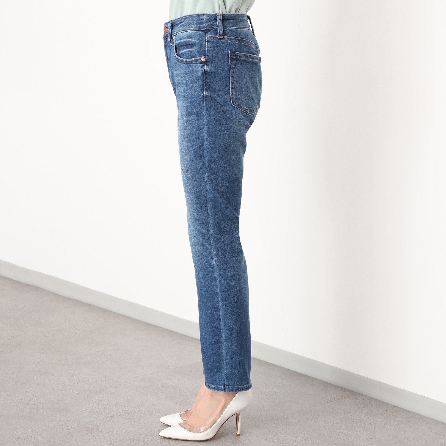 シュガーデプト コーンデニム（Ｒ） スーパーストレッチ フルレングス丈ジーンズ