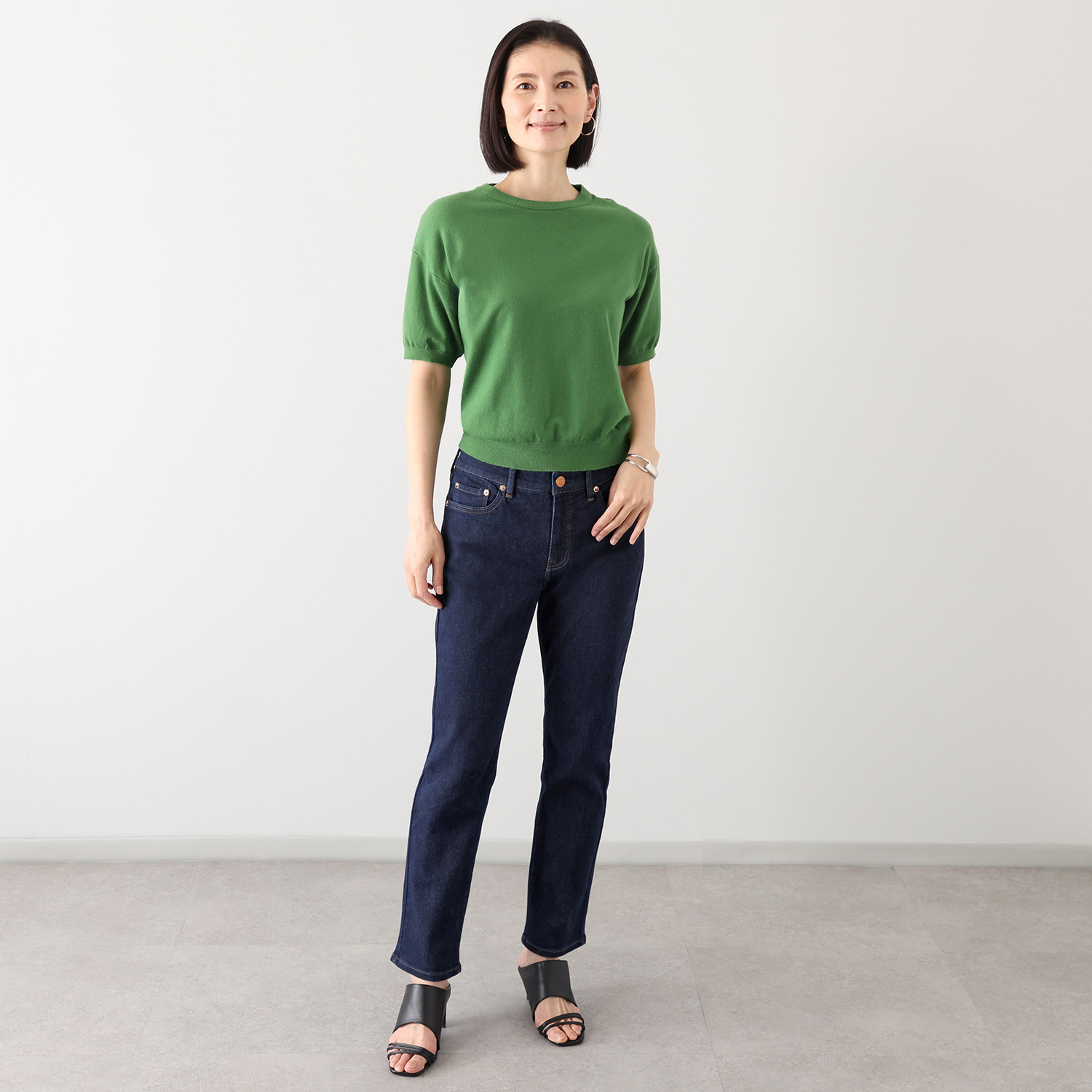 シュガーデプト コーンデニム（Ｒ） スーパーストレッチ フルレングス丈ジーンズ