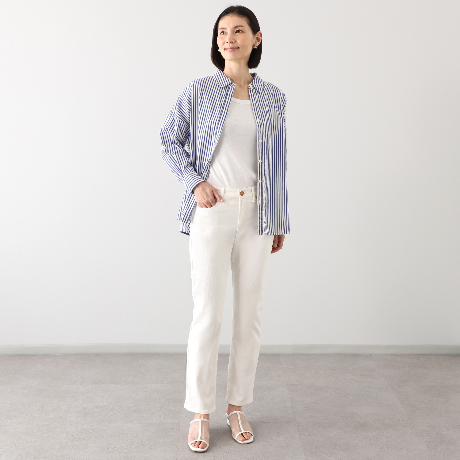 シュガーデプト コーンデニム（Ｒ） スーパーストレッチ フルレングス丈ジーンズ