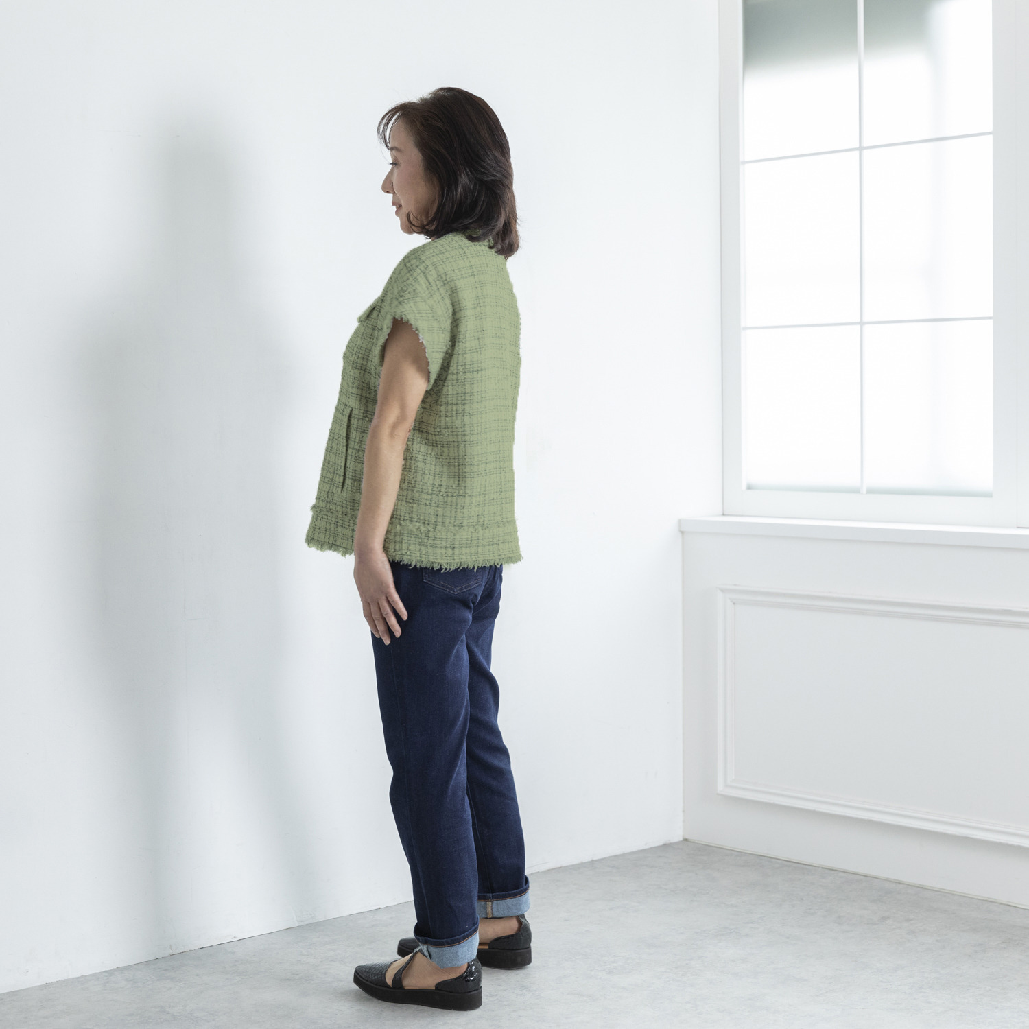 シュガーデプト コーンデニム（Ｒ） スーパーストレッチ フルレングス丈ジーンズ