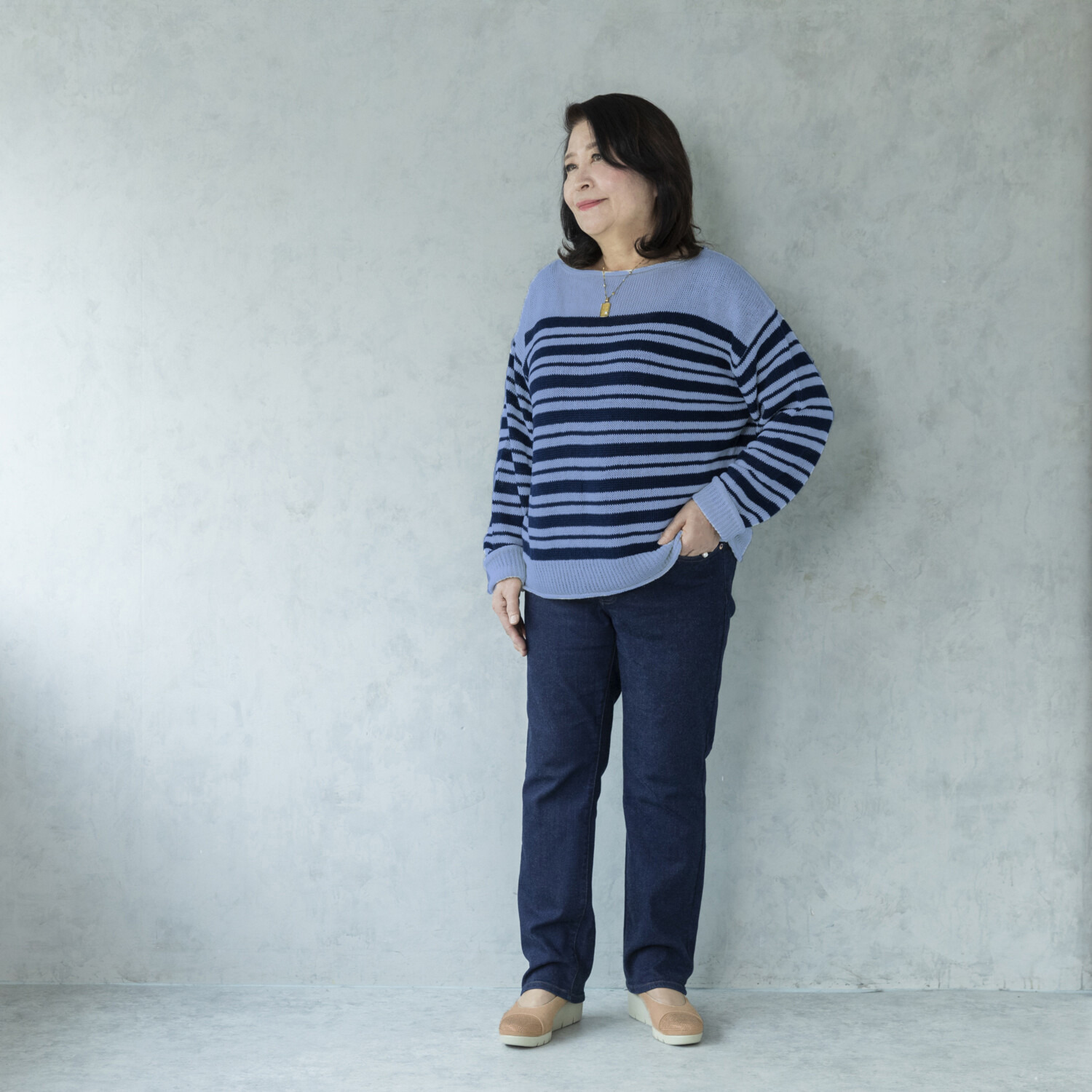 シュガーデプト コーンデニム（Ｒ） スーパーストレッチ フルレングス丈ジーンズ