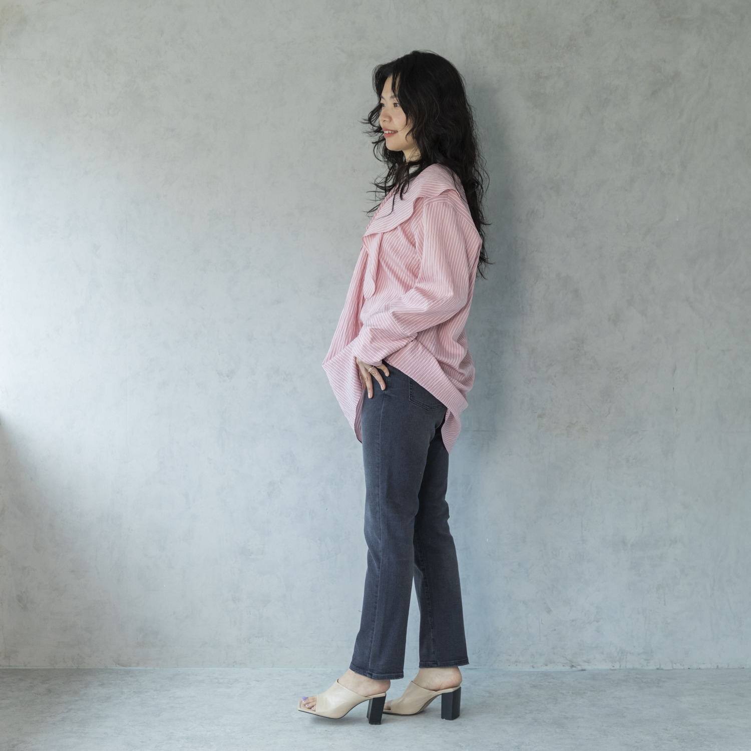 シュガーデプト コーンデニム（Ｒ） スーパーストレッチ フルレングス丈ジーンズ