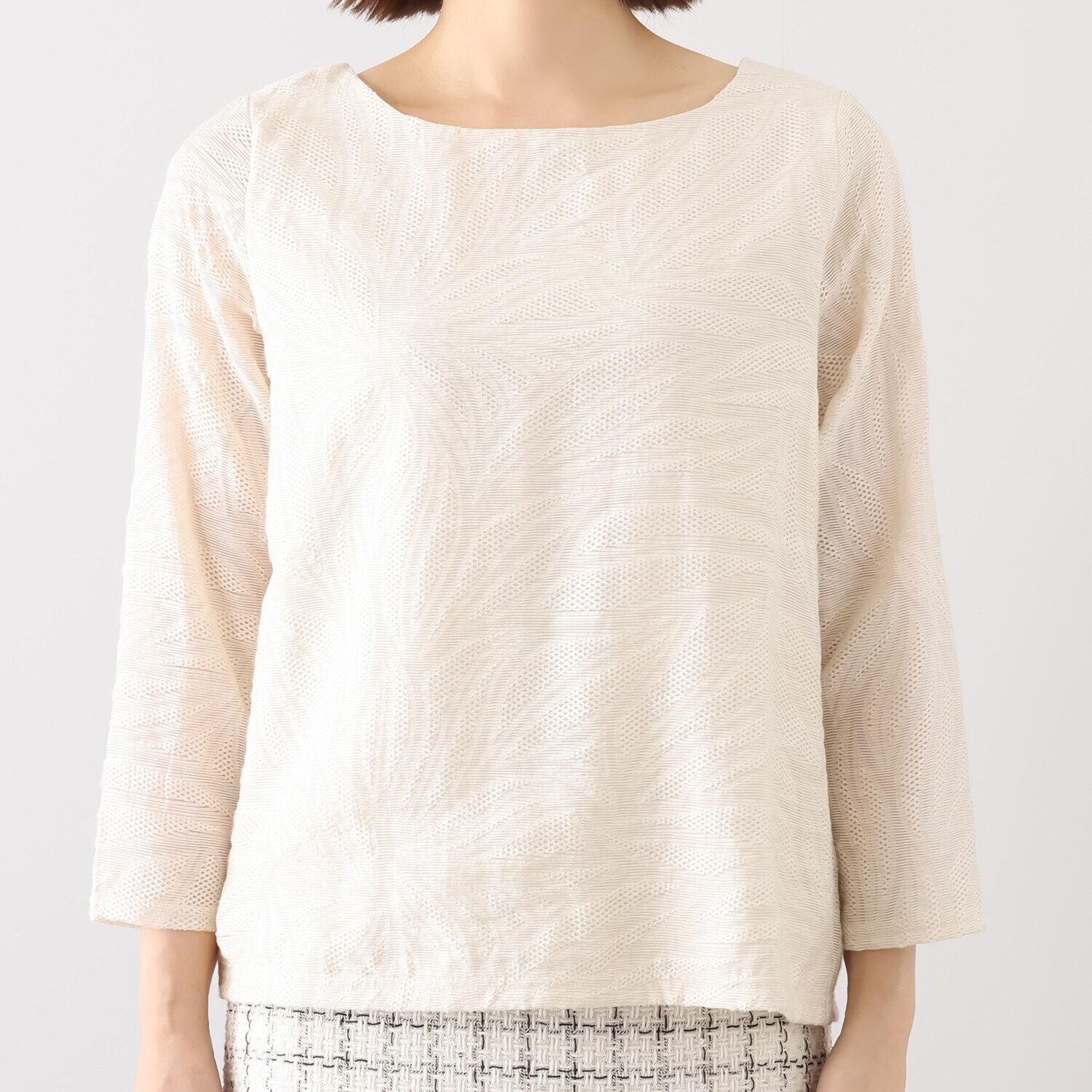 レイメイヤーズ ジャガード シアーカットソー プルオーバー