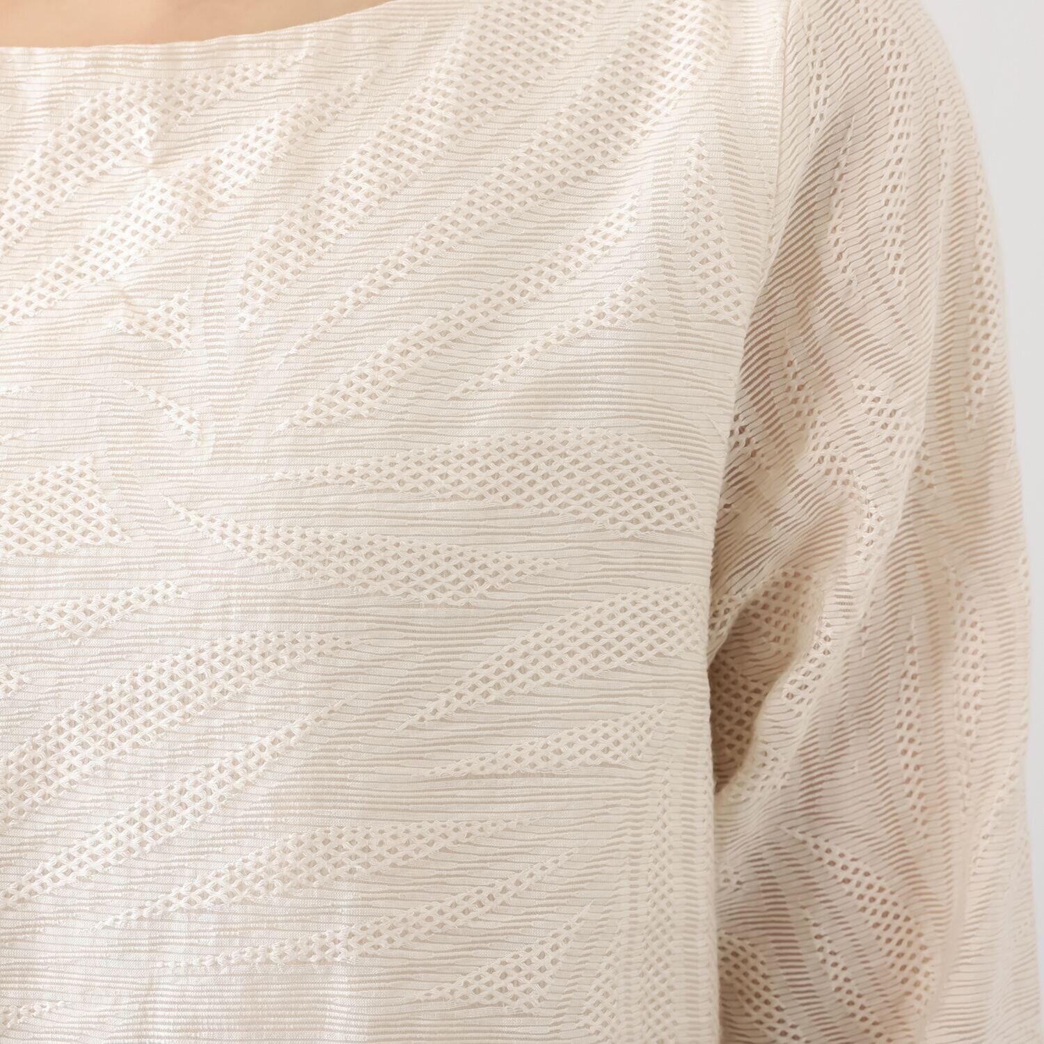 レイメイヤーズ ジャガード シアーカットソー プルオーバー