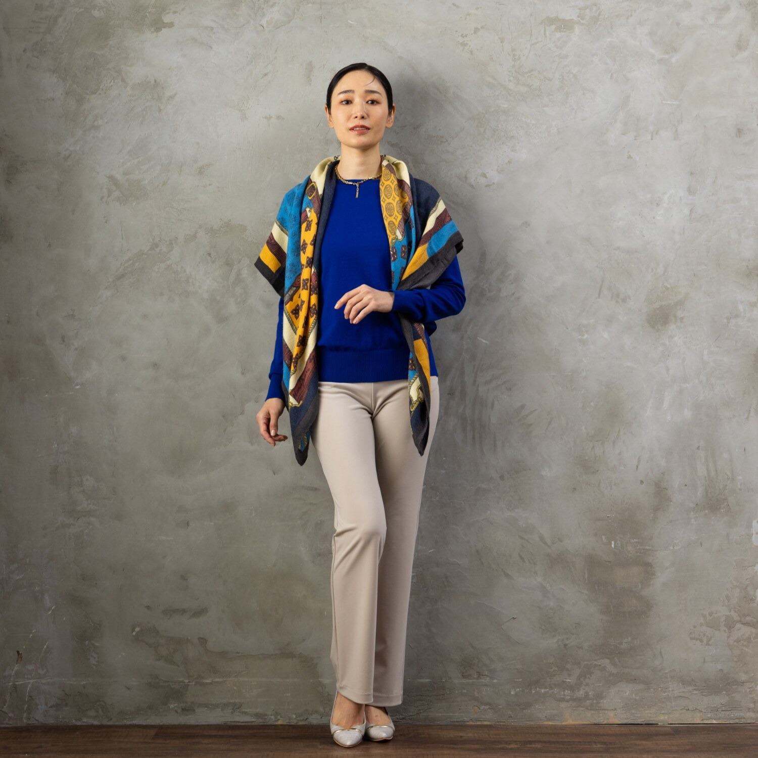 上質ごこち アルディナ はくだけで脚長美人見え 極上ドレープパンツ ＜股下８０ｃｍ＞