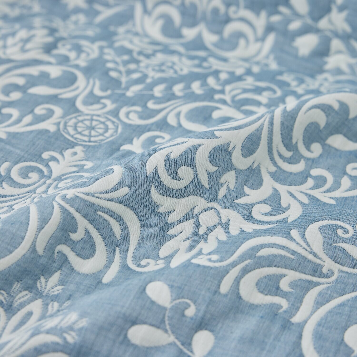 スワトウ刺しゅう協会 認定デザイン マルチカバー ＜１９０×２４０ｃｍ＞