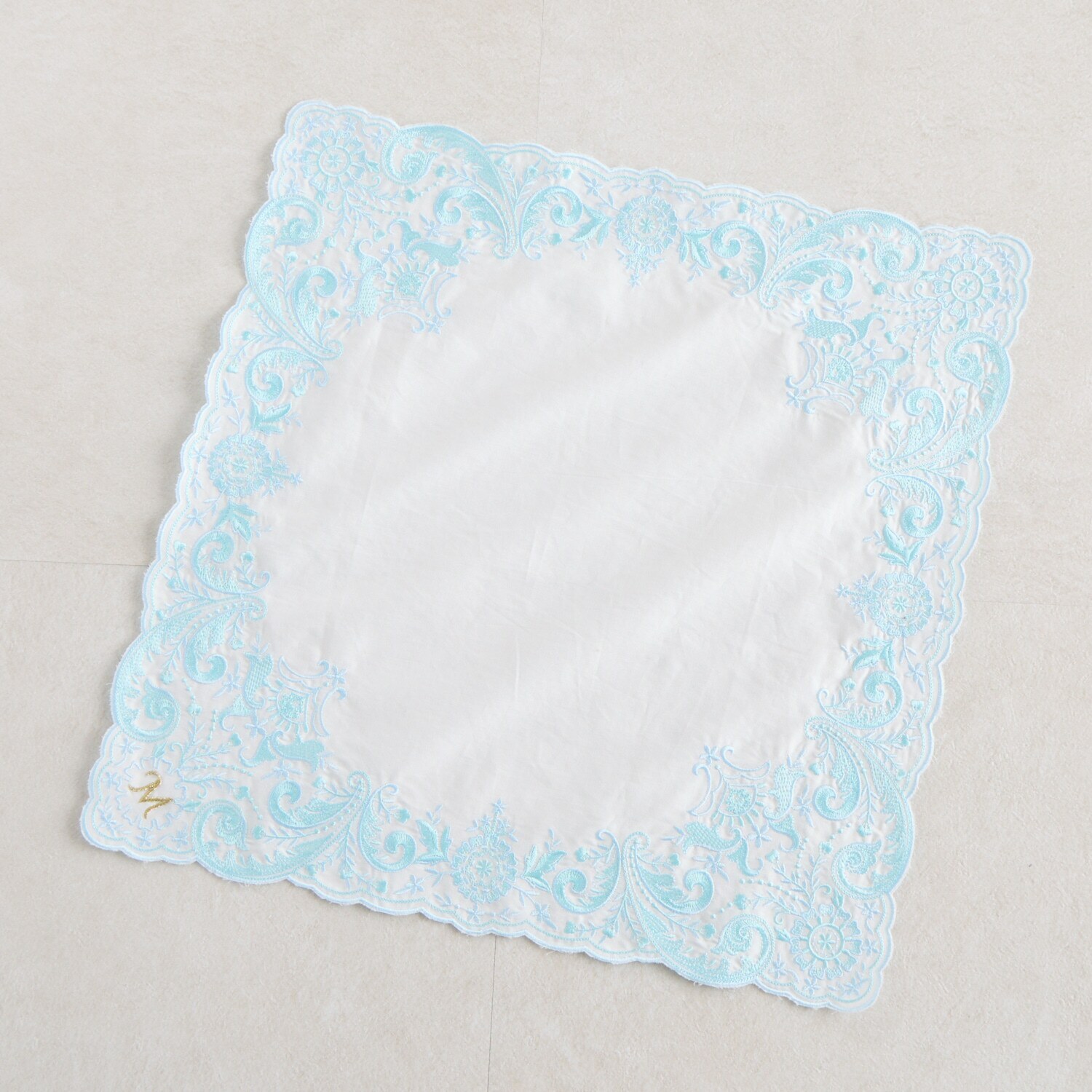 スワトウ刺しゅう オーダーメイド ハンカチ