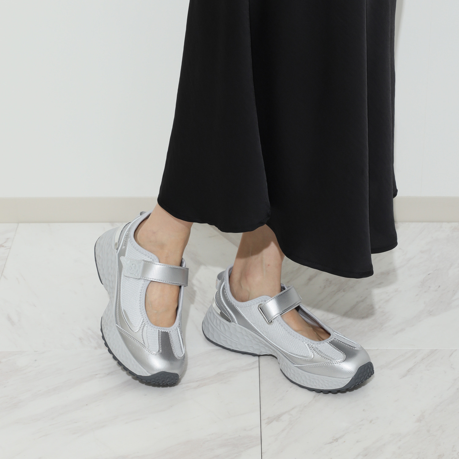 ノーネーム ストラップスリッポン “カーターバレリーナ”