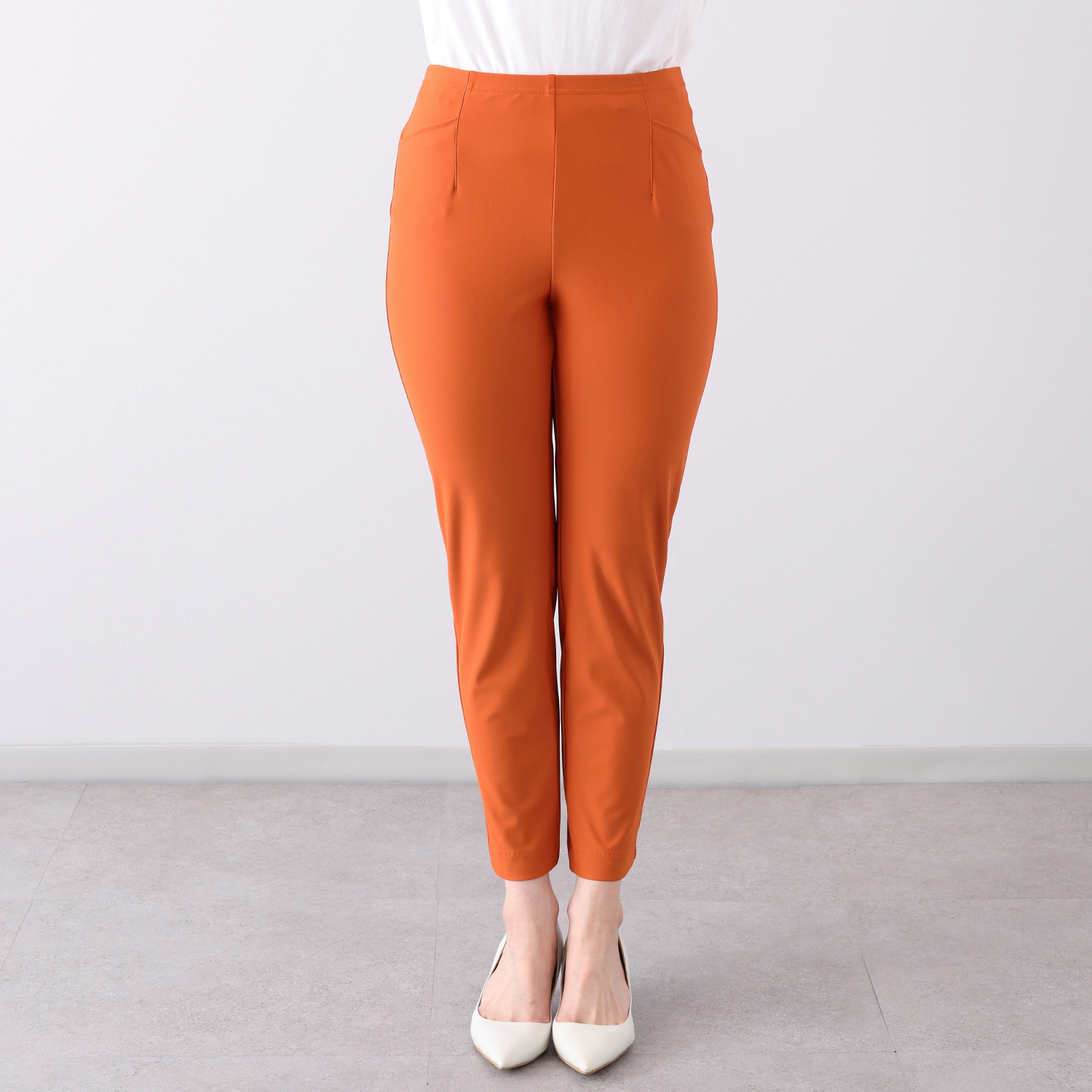 ピーツー 接触冷感・吸水速乾 多機能ストレッチ スリムパンツ ＜股下６４ｃｍ＞