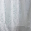 エコファイン 遮熱＆ＵＶカット オーナメント柄 レースカーテン２枚組 ＜１００×２０８ｃｍ＞