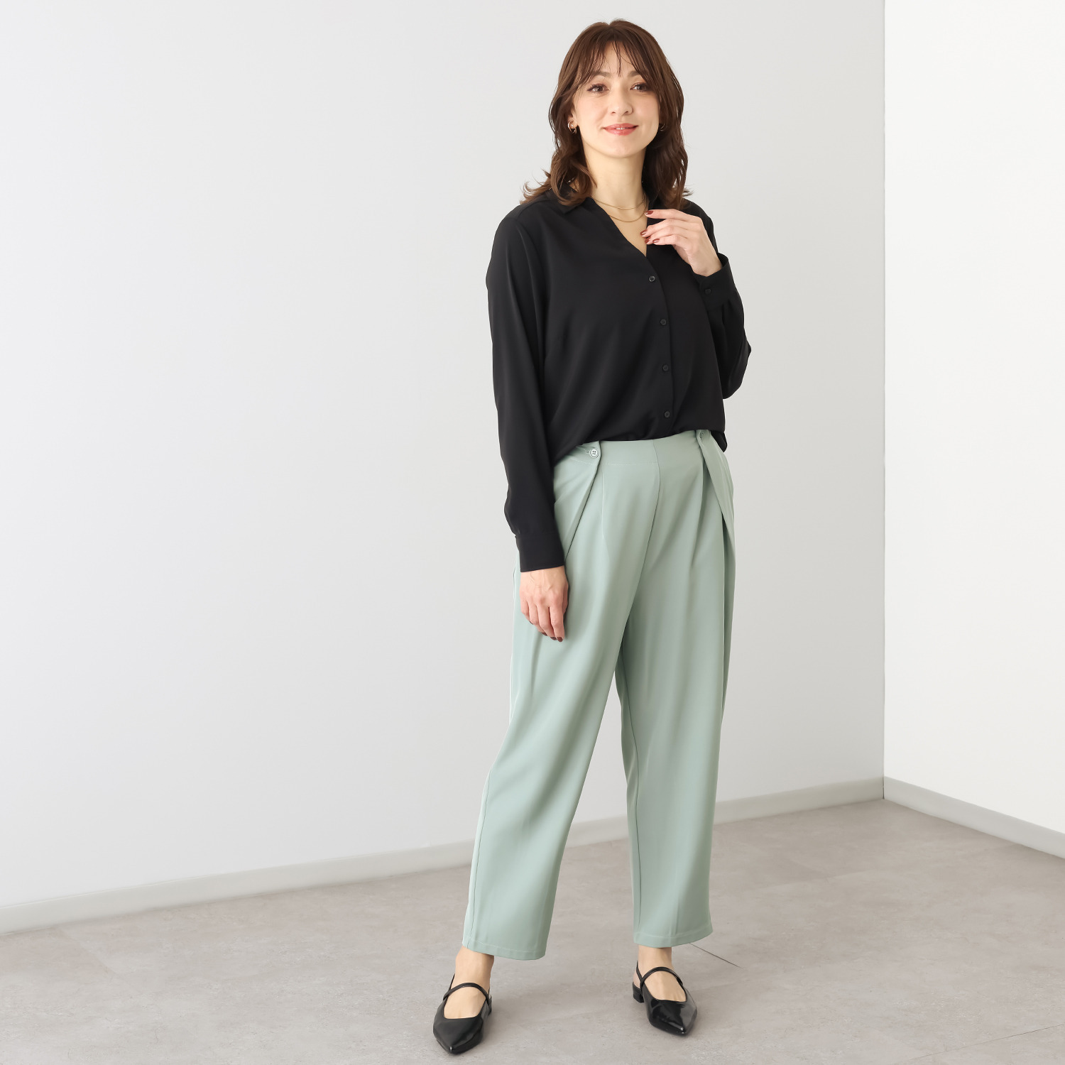 トウキョウストロール 研究してたどり着いた 背中ではく ラップデザインパンツ