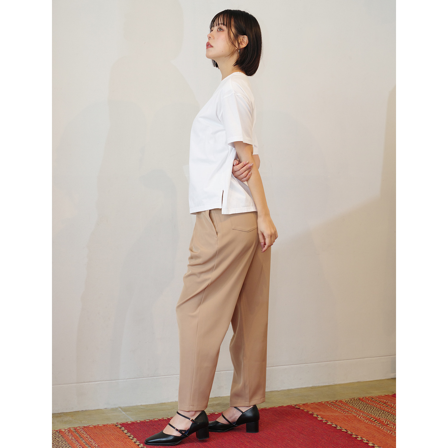 トウキョウストロール 研究してたどり着いた 背中ではく ラップデザインパンツ